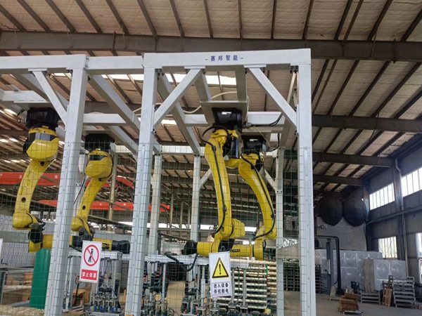 物流搬運(yùn)機(jī)器人的特點(diǎn) 賽邦智能生產(chǎn)的搬運(yùn)機(jī)器人圖片