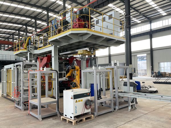 碼垛機器人的程序步驟介紹 青島賽邦生產(chǎn)的碼垛機器人展示