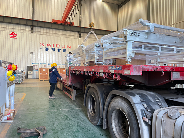 自動化生產線發(fā)貨